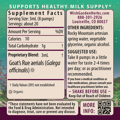 Goat's Rue Lactation Aid