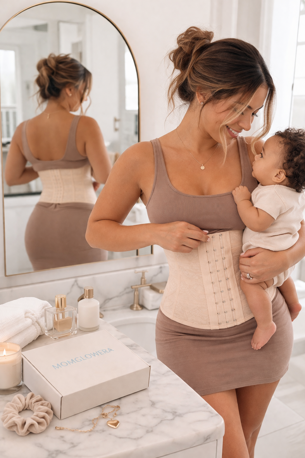 MomSnatch™ Postpartum Support Corset
